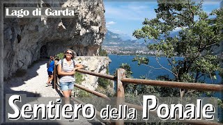 Sentiero della Ponale da Riva del Garda al Lago di Ledro Garda Lake trek bike path Video Guida [upl. by Siegler]