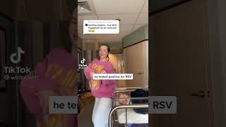 Mom dances in front of sick baby for Tik Tok quotprayersquot [upl. by Gewirtz]