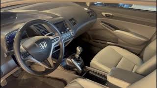 HONDACIVIC LXL 18 FLEX MANUAL 20112011 [upl. by Ahsaela]