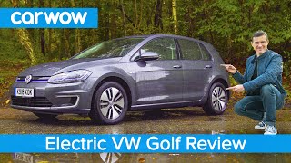 Volkswagen eGolf 2020 review  is this now the best value electric car [upl. by Rahmann429]