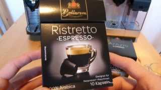 Lidl Bellarom Kaffeekapseln im Test  kompatibel mit NespressoMaschinen [upl. by Borer]