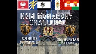 HOI4 Monarchy Challenge Bermontian Poland Part 1 [upl. by Atena831]