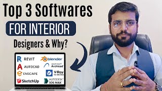 Most Useful Softwares in Interior Designing  Top 3 Softwares [upl. by Morehouse980]