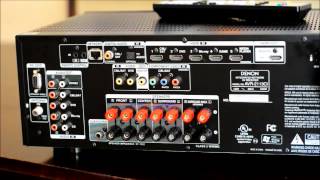 Denon AVR 2113  2113CI Receiver  Part I [upl. by Mcgaw568]