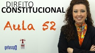 Aula 52  Direito Constitucional  Processo Legislativo Constitucional [upl. by Hsan]