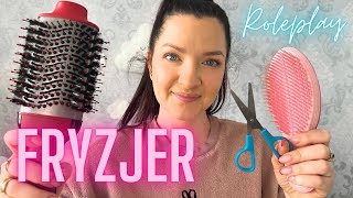 ROLEPLAY • Najmilsza FRYZJERKA Na Świecie 💇🏻‍♀️ Czesanie Suszenie itp 🥰 ASMR Po Polsku 4K [upl. by Renee]