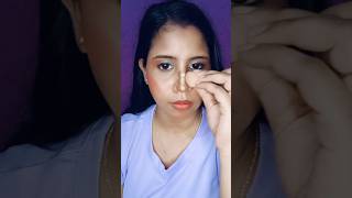 Viral Nose Contouring 🤯 Unique hack 😱✅ makeup hack makeuptutorial shorts likes viralvideo yt [upl. by Oicnoel]