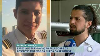 “Profissionais zelosos e apaixonados” descreve instrutor de um dos pilotos mortos em acidente em MG [upl. by Ibrahim]