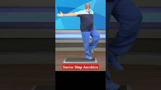 Senior Beginners Step Aerobics  Safe Effective Moves pauleugene stepaerobics seniorfitness [upl. by Castora]