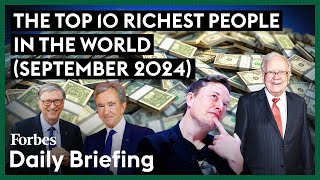 The Top 10 Richest People In The World September 2024 [upl. by Royal]