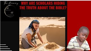 Why are scholars hiding the truth about the Bible [upl. by Stew]