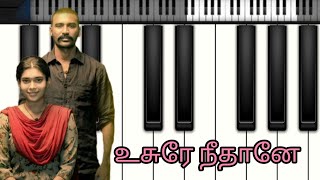 Usure Neethane NeethaneRaayanDhanushARRahmanPiano [upl. by Nihahs]