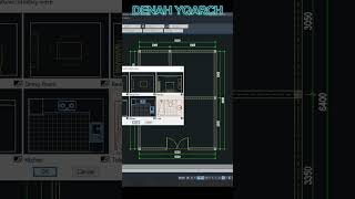 Gambar Cepat dengan YQARCH autocad autocadbahasaindonesia belajarautocad yqarch [upl. by Eremihc]