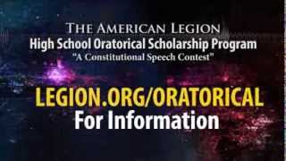 American Legion Oratorical Contest [upl. by Anipsed]