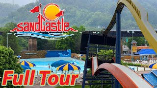 Sandcastle Kennywood’s Water Park  Full Tour  May 2022 [upl. by Rim]