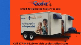 Refrigerated trailer built with superior design Cooler Trailers [upl. by Ajssatsan]