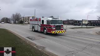 Orillia Fire Pump 2 Responding Q SIREN [upl. by Jeffrey607]