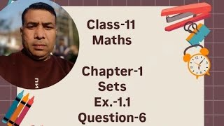 Ex11 Question6 Chapter1 Sets Class11 Maths [upl. by Yrrac]