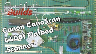 Canon CanoScan 4400F Scanner Teardown [upl. by Siahc817]