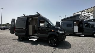 PREMIERE  HYMER GRAND CANYON S modello 2024  vediamo le novità del VAN MERCEDES anche 4x4 🏔️🌋⛱️ [upl. by Ixela]