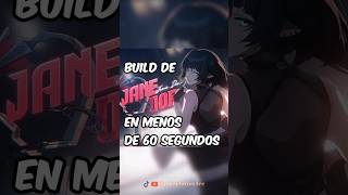 BUILD de JANE DOE en 60 SEGUNDOS 🐀 zzzero zenlesszonezero janedoe build guia [upl. by Ardnalak845]