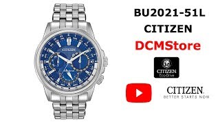 BU202151L Citizen Calendier World Time Blue Dial [upl. by Chery]