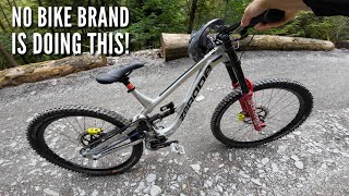 The Technology this Downhill Bike has is INCREDIBLE [upl. by Danella327]