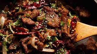 Xinjiang Cumin Lamb Stir Fry [upl. by Zakarias]