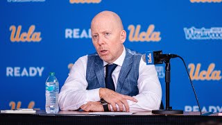 UCLA M Basketball Postgame  Coach Cronin vs Cal State Fullerton Nov 22 2024 [upl. by Catie]