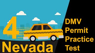 Nevada DMV Permit Practice Test 4  2018 [upl. by Errised]