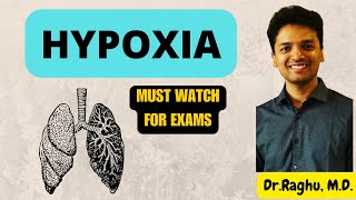 Hypoxia  Types of hypoxia  Hypoxemia  Respiratory physiology  Pulmonology mbbs [upl. by Ymas]