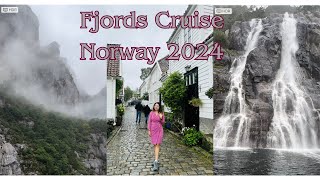 Fjord Cruise Norway  From Stavanger to Pulpit Rock to Beautiful Waterfall [upl. by Alcus]