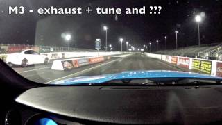 2012 mustang 50 vs BMW M3 [upl. by Ohaus]