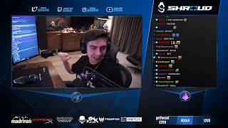 Shroud Earthquake California 71  Caught on Live Stream Apex Legends Season 2 [upl. by Randal821]