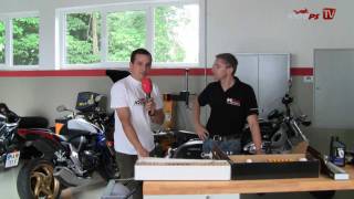 How to Fahrwerk am Motorrad einstellen  Part 2 [upl. by Chaille]