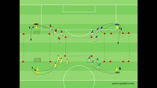 4 Farbenspiel  Kognition  4 vs 4  Schnelligkeit  Technik [upl. by Trudie]