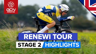 A technical ITT in Sluis  Renewi Tour 2023 Highlights  Stage 2 [upl. by Hoskinson]