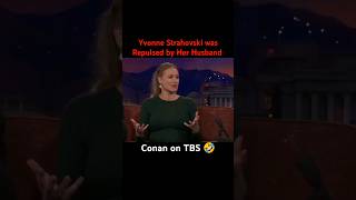 Yvonne Strahovski was Repulsed by Her Husband while Pregnant Conan on TBS [upl. by Blaine]