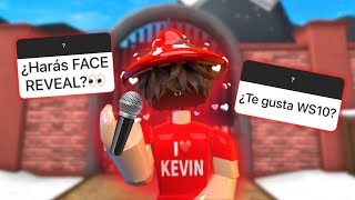 REVELANDO MI VOZ  FACE REVEAL  Kevin Roblox [upl. by Siroval334]