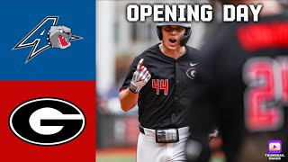 Georgia Baseball Highlights vs UNC Asheville  2024 College Baseball Highlights  21624 [upl. by Arhoz]