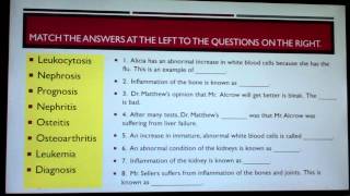 Medical Terminology Lesson 4 [upl. by Felty]