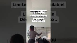 Free 15Minute Virtual Reiki Session  Limited Spots Available [upl. by Sydelle]