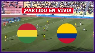 🔴 BOLIVIA vs COLOMBIA EN VIVO ⚽ ELIMINATORIAS SUDAMERICANAS  FECHA 9  LA SECTA DEPORTIVA [upl. by Mcnally]