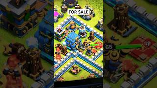 Town Hall 12 TH12 Coc Rare Base Clash of Clan shorts [upl. by Silvia]