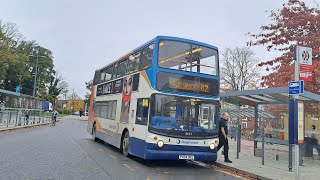 Kickdown  A46 Thrash Dennis Trident Alexander ALX400  U2 to Warwick University [upl. by Atrice]