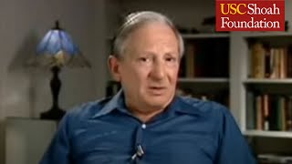 Holocaust Survivor Ernest Lobet Testimony Part 12  USC Shoah Foundation [upl. by Toombs]