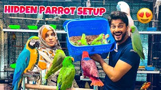 1 CRORE KA HIDDEN PARROT SETUP😍  MISHKAT KHAN  THE FUN FIN [upl. by Eimyaj]