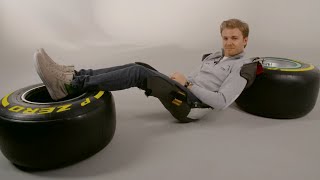 Nico Rosberg EXPLAINED F1 seating position [upl. by Leanor]