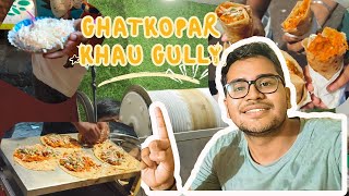 Ghatkopar Khau Galli  Gully  Mumbai Street Food 😍 Vlog 4 [upl. by Teria701]