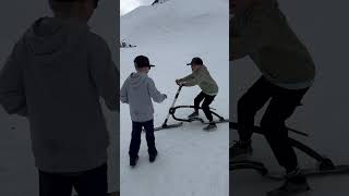 Hans Ski Bike  Innsbruck Austria travel funtimes skiing [upl. by Lachish]